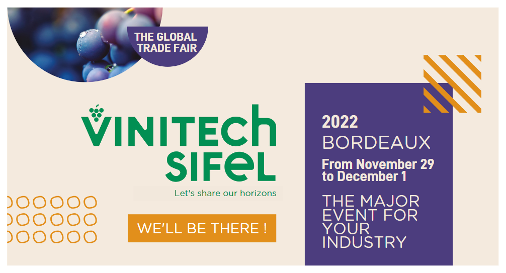 Meet us at the Vinitech-Sifel trade fair!