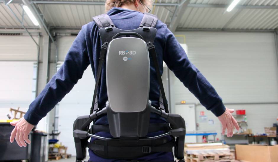 La société icaunaise RB3D lance un exosquelette pour faciliter les tâches pénibles